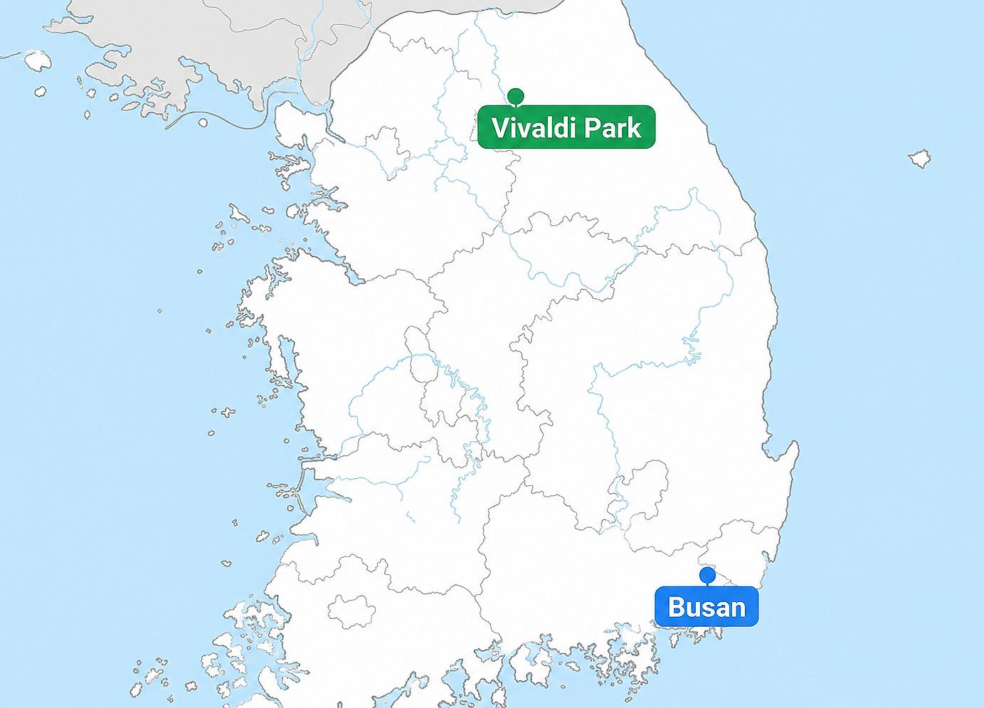 Private Transfer from Busan to Vivaldi Park